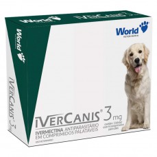 4803 - ANTIPULGAS IVERCANIS CAES 15KG 3MG