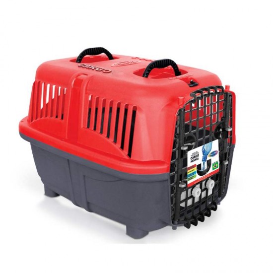 TRANSPORTE CARGO KENNEL N 4 VERMELHO