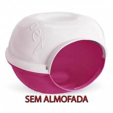 11595 - TOCA CASA GATO ROSA SEM ALMOFADA (118)
