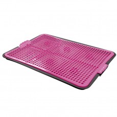 11899 - SANITARIO P/CAES PIPI JORNAL ROSA (100)