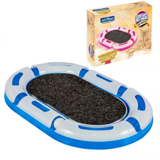 PISTA CAT GP JEL OVAL AZUL 6 PARTES