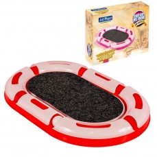 11789 - PISTA CAT GP JEL OVAL VERMELHA 6 PARTES