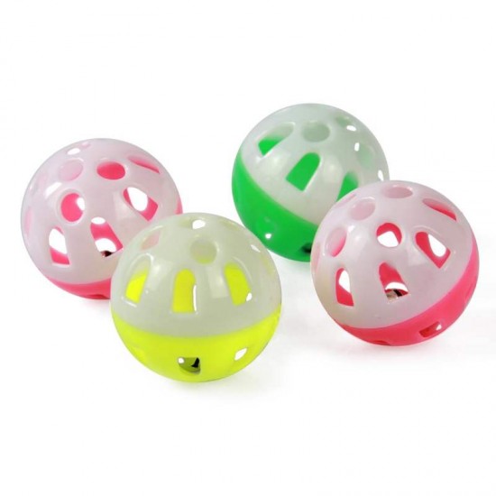 BOLA C/GUIZO VAZADA 4PC (BG18)