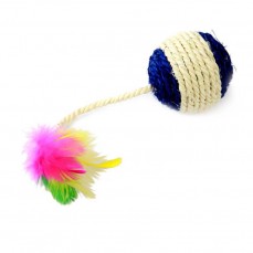 12150 - BRINQ BOLA C/PENA SISAL (BG26)