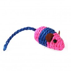 12146 - BRINQ RATO COLORIDO SISAL (BG22)