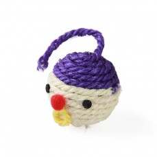 12151 - BRINQ BOLA C/ROSTO SISAL (BG27)