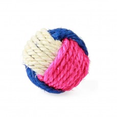 12153 - BRINQ BOLA COLORIDA P/GATO SISAL (BG29)