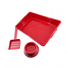 11827 - KIT BANDEJA POP P/GATOS VERMELHA