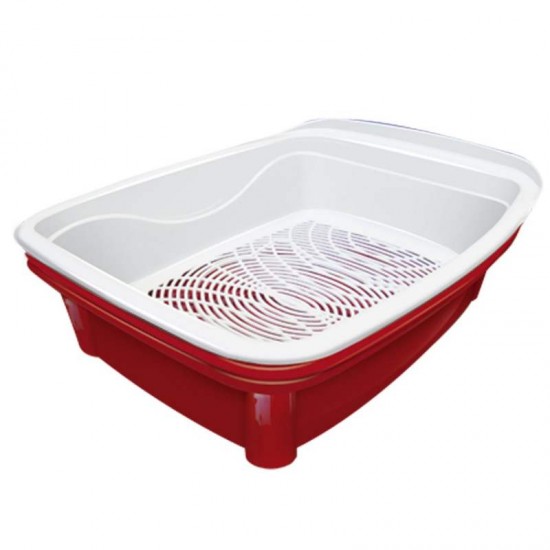 BANHEIRA GATO CLASSIC PLUS VERMELHO(1006