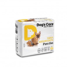12164 - FRALDA FAIXA DOGS CARE MACHO GG C/6