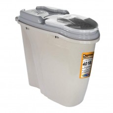 12497 - DISPENSER HOME FULL 40 LT CINZA