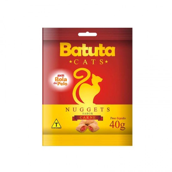 CATS BATUTA NUGGETS CARNE 40G