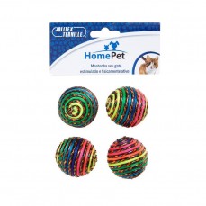 12910 - KIT HOME PET 4 BOLINHA ARCO IRIS