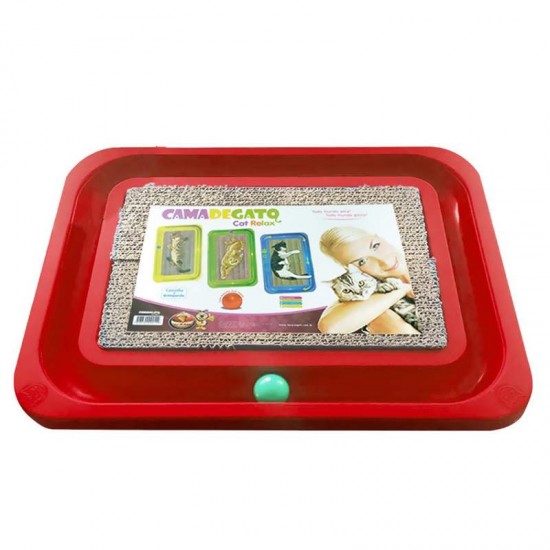 CAT RELAX FURACAO PET MEDIO VERMELHO 657