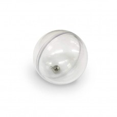 13300 - PCT BOLINHA ACRILIC GUIZO TRANSP 9 UNID