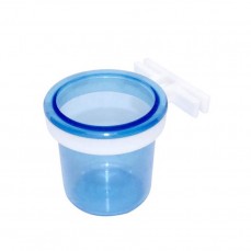 13307 - PORTA VITAMINA C/SUPORTE AZUL MD C/12