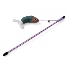 13392 - VARA P/ GATO C/ PEIXES PELUCIA (V-06)