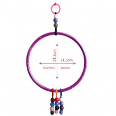 12598 - ARGOLA P/ PAPAGAIO C/ BIJU