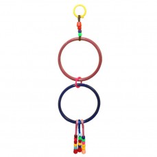 12600 - ARGOLA DUPLA MARITACA C/ BIJU CART. C/6