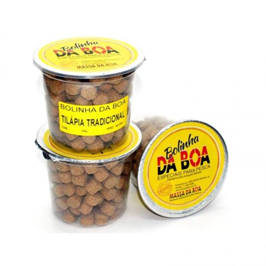 BOLINHA DA BOA TILAPIA TRADICIONAL 140G
