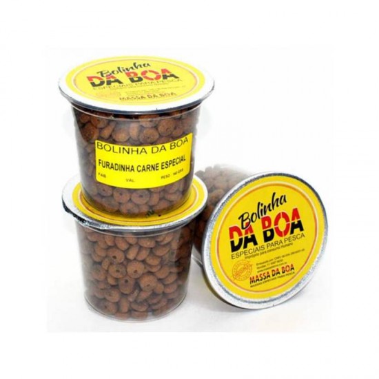 BOLINHA DA BOA FURADINHA CARNE ESP. 140G