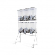 13679 - Z KIT DISPENSER FLEX 6 X 60LT-CINZA(41