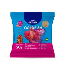 14014 - RACAO GOLDFISH COLOR ALHO 20G  DISPLY15*