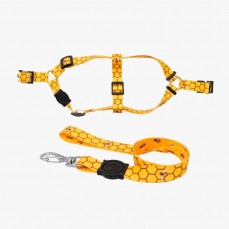 14534 - CONJ GUIA PEITORAL CRUSH SEDA M (20MM)