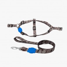 14535 - CONJ GUIA PEITORAL CRUSH SEDA G (25MM)