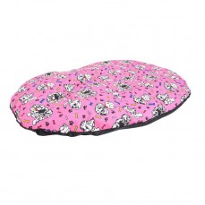 14274 - ALMOFADA OVAL TECIDO 4 45X70