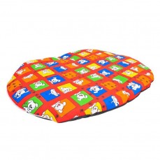 14275 - ALMOFADA OVAL TECIDO 5 52X78