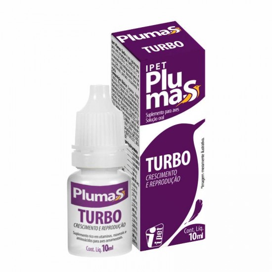 SUPL VIT PLUMAS TURBO 10ML