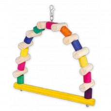 14768 - BALANCO DE PAPAGAIO DE MADEIRA (30X25)*