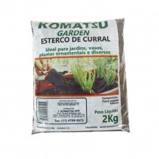 15185 - Z ESTERCO DE CURRAL C/ 10 PACOTES DE 2KG