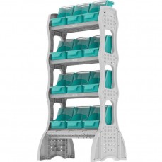 15503 - Z DISPENSER PDV CHECK STAND 12 AZUL/CINZ