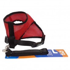 15619 - CONJ GUIA E PEITORAL GATO CONFORT