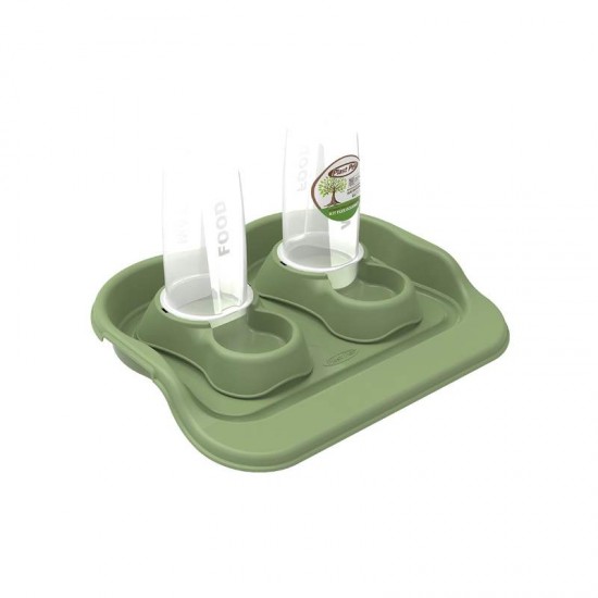 KIT BEBED COMED GOURMET ECO 650ML VERDE