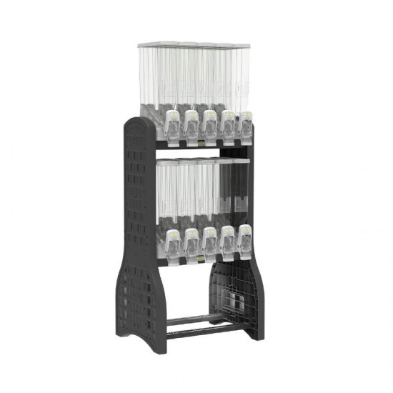 Z DISPENSER PRO 10 X 25LT CINZA/PRETO
