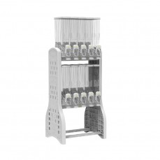 15901 - Z DISPENSER PRO 10 X 25LT CINZA/CINZA