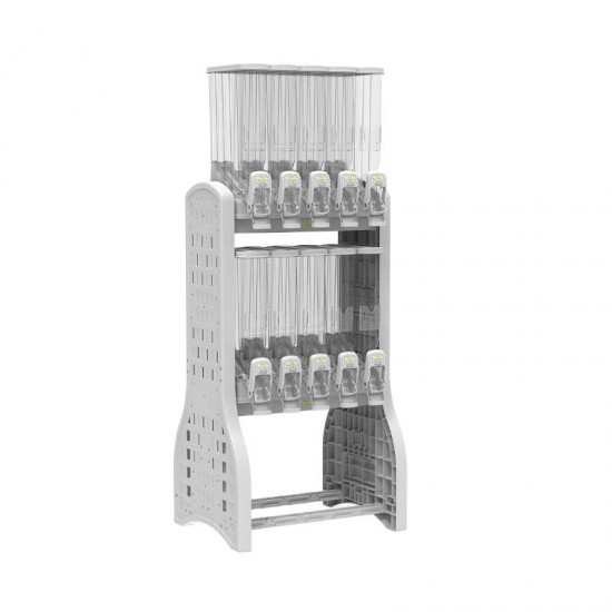 Z DISPENSER PRO 10 X 25LT CINZA/CINZA