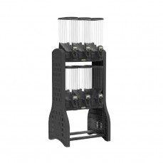 15911 - Z DISPENSER PRO 6 X 40LT PRETO/PRETO