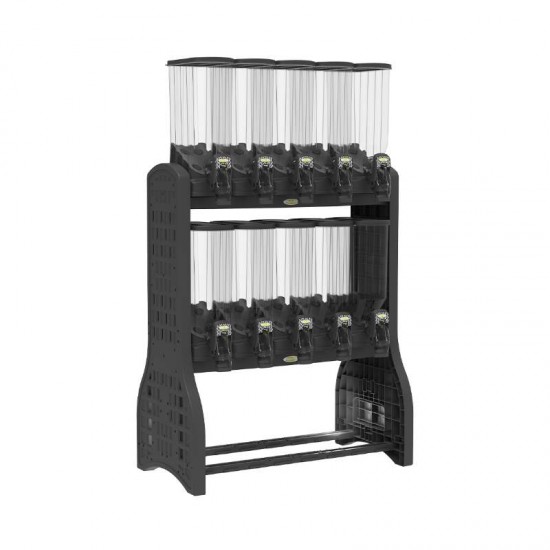 Z DISPENSER PRO 10 X 40LT PRETO/PRETO