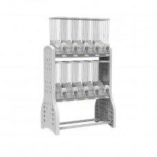 15922 - Z DISPENSER PRO 10 X 40LT CINZA/CINZA
