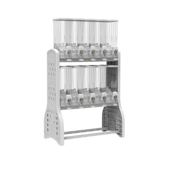 Z DISPENSER PRO 10 X 40LT CINZA/CINZA