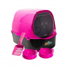 15976 - SANITARIO GATOS SANDBOX ROSA