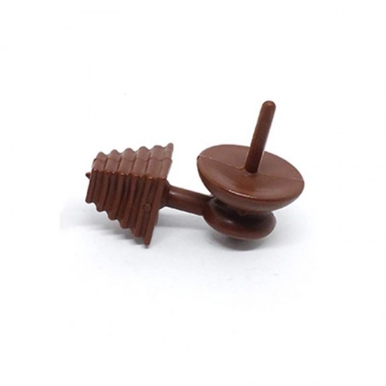 PORTA FRUTA PLASTICO MARROM C/12