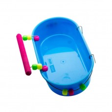 16381 - BANHEIRA CONICA DECORADA GRANDE C/6