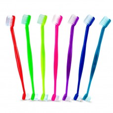 16728 - ESCOVA DE DENTE CAT DOG CERDA DUPLA