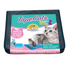 16771 - TAPETE COLETOR P/ GATOS 50 X 56 CM PRETO
