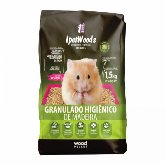 Z GRANULADO HIG MAD HAMSTER IPET 1,5KG